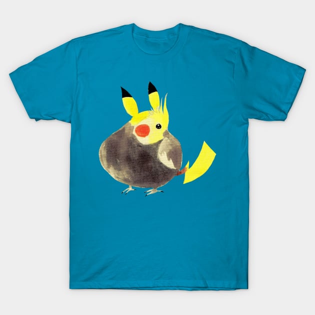 Pikatiel Cockatiel T-Shirt by saradaboru